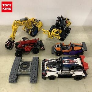 1 иен ~ с некоторыми замечаниями Junk LEGO Lego Technic грузовик Roader, верх механизм * Rally машина др. 