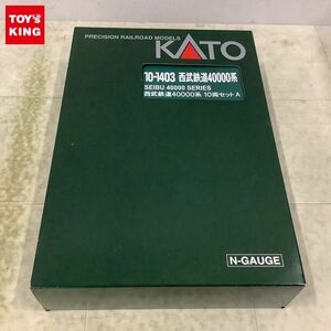 1 иен ~ рабочее состояние подтверждено KATO N gauge 10-1403 Seibu железная дорога 40000 серия 10 обе комплект 