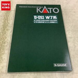 1円〜 KATO Nゲージ 10-1263 W7系 北陸新幹線 はくたか 6両増結セット