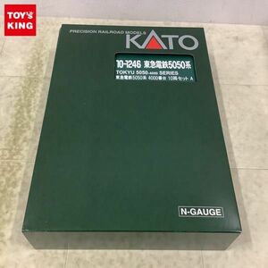 1 иен ~ рабочее состояние подтверждено KATO N gauge 10-1246 Tokyu электро- металлический 5050 серия 4000 номер шт. 10 обе комплект 