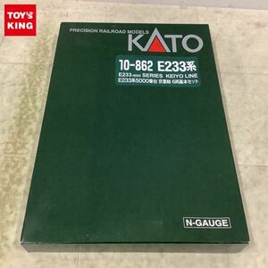 1 иен ~ рабочее состояние подтверждено KATO N gauge 10-862 E233 серия 5000 номер шт. столица лист линия 6 обе основной комплект 