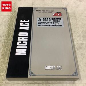 1円〜 ジャンク マイクロエース Nゲージ A-0310 国鉄 781系 900番台 特急 いしかり 6両セット