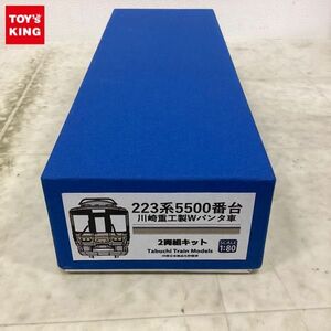 1円〜 Tabuchi Train Models 1/80 223系5500番台 川崎重工製 Wパンタ車 2両組キット