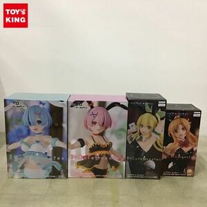 1円〜 未開封 BiCute Bunnies Figure Re:ゼロから始める異世界生活 レム・エアリーコスチュームver、SAO リーファ他