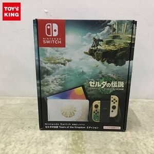 1 jpy ~ operation verification / the first period . settled Nintendo Switch have machine EL model HEG-001 Zelda. legend Tears of the Kingdom edition 