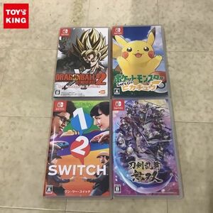 1円〜 Nintendo Switch 刀剣乱舞無双 ポケットモンスター Let’s Go! ピカチュウ 他