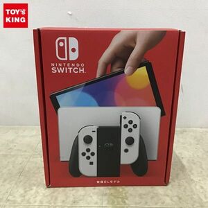 1円〜 動作確認/初期化済 Nintendo Switch 有機ELモデル HEG-001 ホワイト