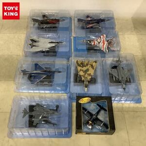 1円〜 訳あり アシェット 他 エアファイターコレクション 等 1/100 他 イギリス空軍 ハリアーGR.9 等