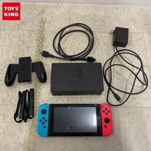 1 jpy ~ operation verification / the first period . settled box less Nintendo Switch HAC-001 neon blue neon red Nintendo SwitchdokJoy-Con grip other 