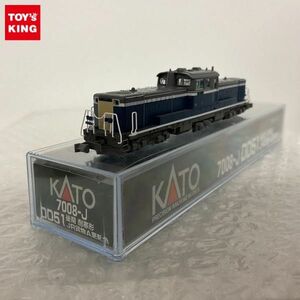 1 иен ~ рабочее состояние подтверждено KATO N gauge 7008-J DD51 поздняя версия выдерживающий холод форма JR груз A обновление цвет 