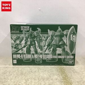 1円〜 HGUC 1/144 機動戦士ガンダム外伝 コロニーの落ちた地で... グフ＆ゲルググ ヴィッシュ・ドナヒュー専用機