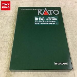 1円〜 動作確認済 KATO Nゲージ 10-1143 営団地下鉄千代田線 6000系 6両基本セット