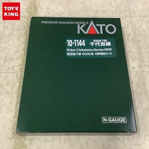 1 jpy ~ KATO N gauge 10-1144.. ground under iron thousand fee rice field line 6000 series 4 both increase . set 