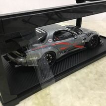 1円〜 イグニッションモデル 1/18 FEED Afflux GT3 FD3S ガン メタリック_画像4