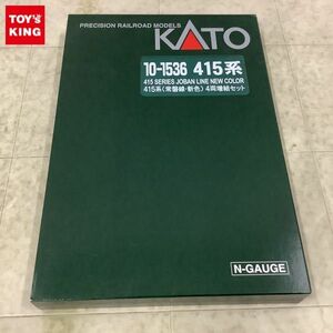 1円〜 KATO Nゲージ 10-1536 415系 常磐線・新色 4両増結セット