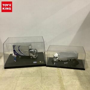 1円〜 破損 佐川急便 1/24 ミニカー 2tトラック 非売品 1/60 日産 ディーゼル Quon クオン パネルバントラック