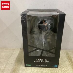 1 jpy ~ unopened Kotobukiya ARTFX 1/6 Vaio hazard venteta Leon *S*keneti renewal package 