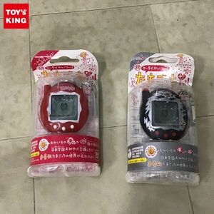 1 иен ~ нераспечатанный Bandai мобильный телефон .. two! Tamagotchi Plus клубника ....... Spark 