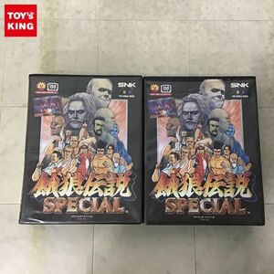 1円〜 NEOGEO ネオジオ ロムカセット 餓狼伝説スペシャル 2点