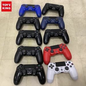 1円〜 PS4 ワイヤレスコントローラー DUALSHOCK4 ジェット・ブラック グレイシャー・ホワイト 他