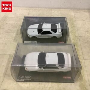 1 иен ~ Kyosho Mini-Z авто шкала коллекция Nissan Skyline GT-R V спецификация IInyuru, Nissan Skyline GT-R R32 белый 