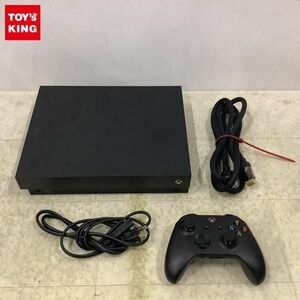 1円〜 動作確認済/初期化済/箱無 XBOX One X 本体、コントローラ 他