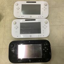 1円〜 動作確認/初期化済 箱無 Wii U 本体 WUP101（01）32GB クロ シロ ゲームパッド WUP-010（JPN）クロ シロ_画像8