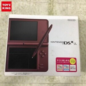 1円〜 動作確認/初期化済 ニンテンドー DSi LL UTL-001(JPN) ワインレッド