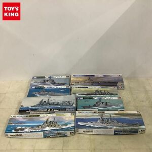 1円〜 アオシマ 等 1/700 アメリカ海軍 戦艦ワシントン アメリカ海軍 航空母艦 エンタープライズ 他