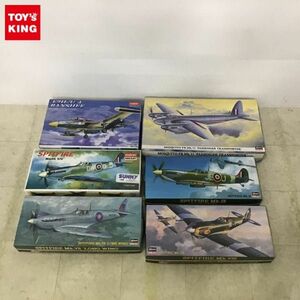 1円〜 ハセガワ他 1/72 スピットファイア Mk.VIII、モスキート FB Mk.VI 要人輸送機 等