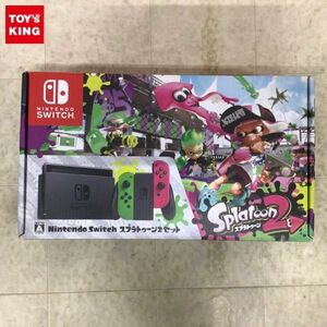 1円〜 欠品 動作確認/初期化済 Nintendo Switch HAC-001 スプラトゥーン2 セット