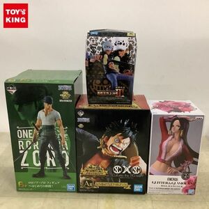 1円〜 未開封含 ONE PIECE 一番くじ 他 A賞 ルフィBATTLEフィギュア、B賞 ロロノア・ゾロ フィギュア はじめての仲間！ 等