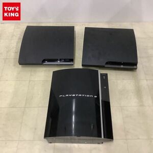 1円〜 初期化済 箱無 PS3 本体 CECH-2000A ブラック CECHL00 ブラック 他