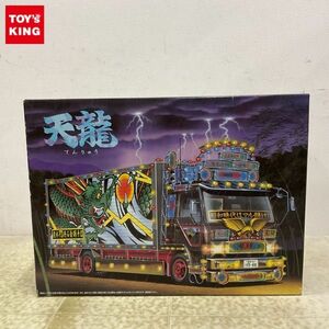 1 jpy ~ Aoshima 1/32 Bakuso 4t deco truck ..2 heaven dragon 