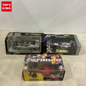 1円〜 ONYX等 1/18 ウィリアムズ ルノー FW18 D.ヒル 1996 #5 ジャガー XJ220 1992 シルバー 他