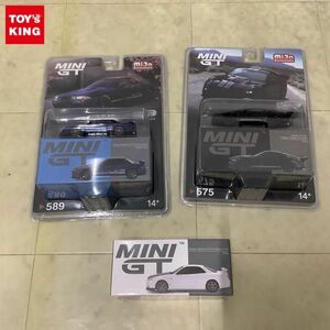 1円〜 MINI GT 1/64 ニッサン スカイライン GT-R Top Secret メタリックブルー 他