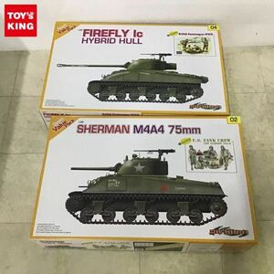 1円〜 サイバーホビー 1/35 M4A4 シャーマン 75mm砲搭載型 ファイアフライ IC ハイブリッド車体