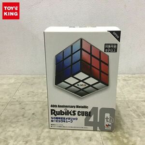 1 jpy ~ unopened mega house Rubik's Cube 40 anniversary commemoration metallic 