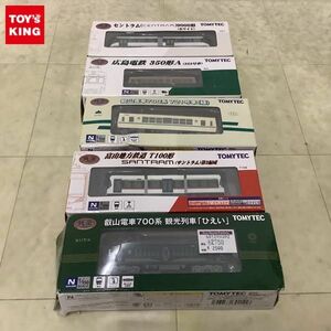 1円〜 TOMYTEC 鉄道コレクション Nゲージ 富山地方鉄道 T100形 サントラム 第2編成 セントラム 9000形 ホワイト 他