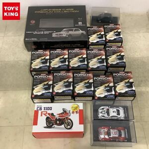 1円〜 訳あり REAL-X 他 1/72 等 ポルシェコレクション、HOUZAN TOM’S SC430 スーパーGT ’07 NO.1 他