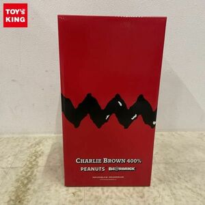 1 jpy ~ BE@RBRICK Bearbrick PEANUTS Charlie * Brown 400%