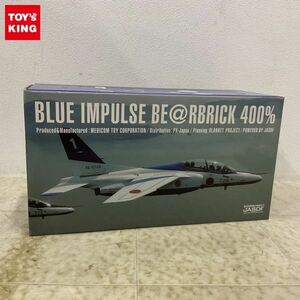 1 jpy ~ BE@RBRICK Bearbrick blue Impulse 400%