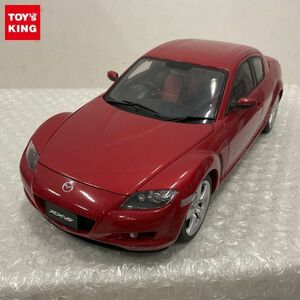 1円〜 ジャンク 箱無 オートアート 1/18 マツダ RX-8 レッド