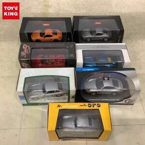 1 jpy ~ Schuco other 1/43 Porsche Cayman S orange, Ferrari 355GTS Street red etc. 