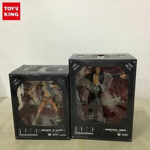 1円〜 プレックス D.P.C.F 1/7 ONE PIECE ロロノア・ゾロ 三銃士ver、モンキー・D・ルフィ 三銃士Ver.