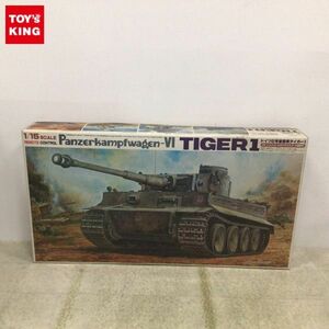 1 иен ~ Bandai 1/15 электрический RC Германия 6 номер -слойный танк Tiger 1