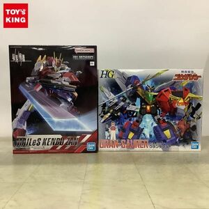 1円〜 BANDAI SPIRITS HG 1/300 熱血最強ゴウザウラー グランザウラー、フルメカニクス 1/48 境界戦機 メイレスケンブ斬