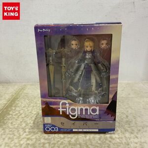 1円〜 未開封 figma 003 Fate/stay night セイバー 甲冑ver.