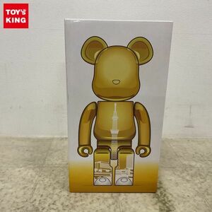 1円〜 メディコムトイ BE@RBRICK ベアブリック 400％ 東京スカイツリータウン ゴールドメッキ