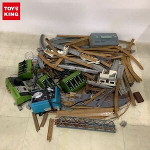 1 иен ~ с некоторыми замечаниями Junk TOMIX др. N gauge прямой линия дорожное полотно искривление линия дорожное полотно блок питания и т.п. 